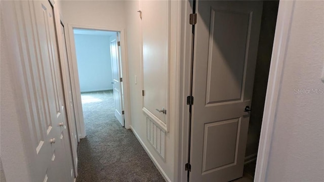7612 Danube Rd, Kissimmee, FL 34746 - corridor with dark carpet