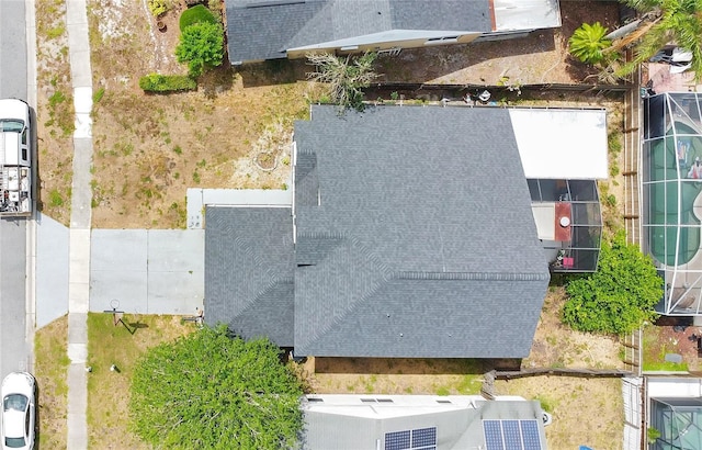 drone / aerial view