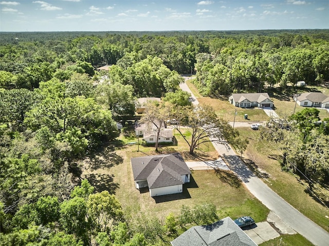 2071 W Doral Ct, Citrus Springs, FL 34434 - bird's eye view of a forest