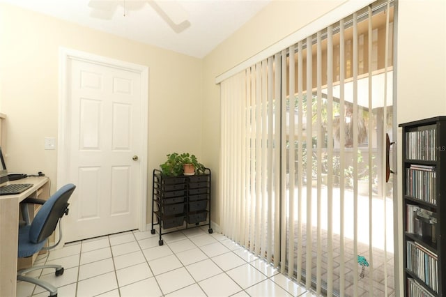 474 Windmeadows St Unit 0, Altamonte Springs, FL 32701 - tiled office space featuring a ceiling fan