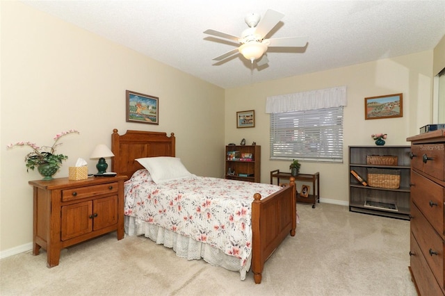 474 Windmeadows St Unit 0, Altamonte Springs, FL 32701 - bedroom with light colored carpet, baseboards, and ceiling fan