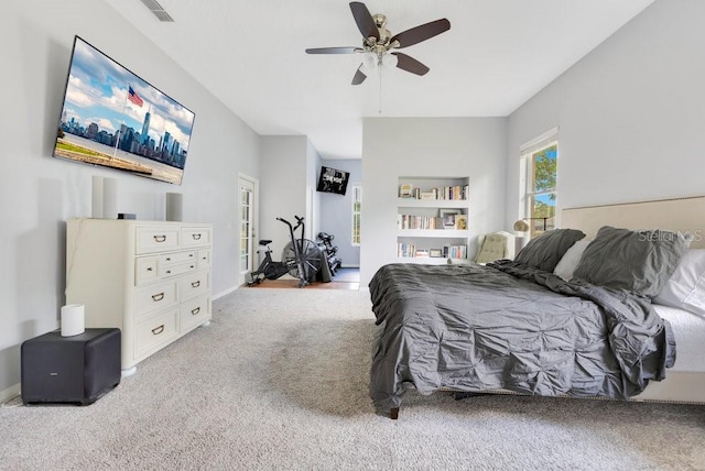 1837 Sweetwater W Cir, Apopka, FL 32712 - bedroom featuring carpet floors and ceiling fan