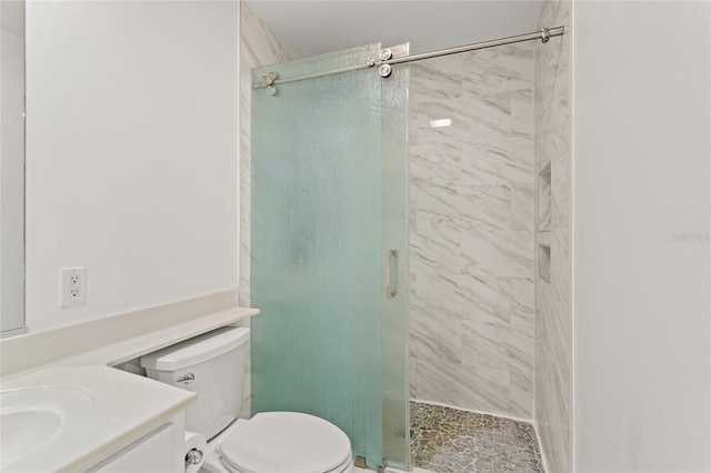 11863 Delfina Ln, Orlando, FL 32827 - full bath featuring a shower stall, toilet, and vanity