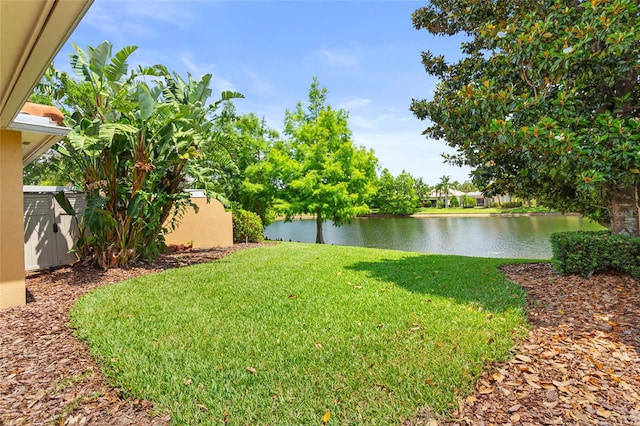 11863 Delfina Ln, Orlando, FL 32827 - view of grassy yard featuring a water view