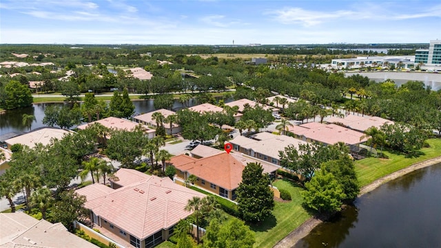 11863 Delfina Ln, Orlando, FL 32827 - aerial view of residential area featuring a large body of water