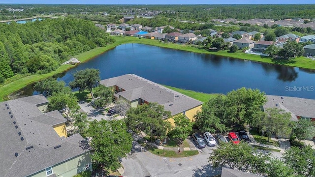 13480 Applerose Ln Unit 19, Orlando, FL 32824 - aerial view of property and surrounding area featuring nearby suburban area and a large body of water