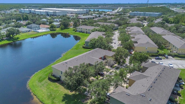 13480 Applerose Ln Unit 19, Orlando, FL 32824 - aerial view of residential area featuring a large body of water