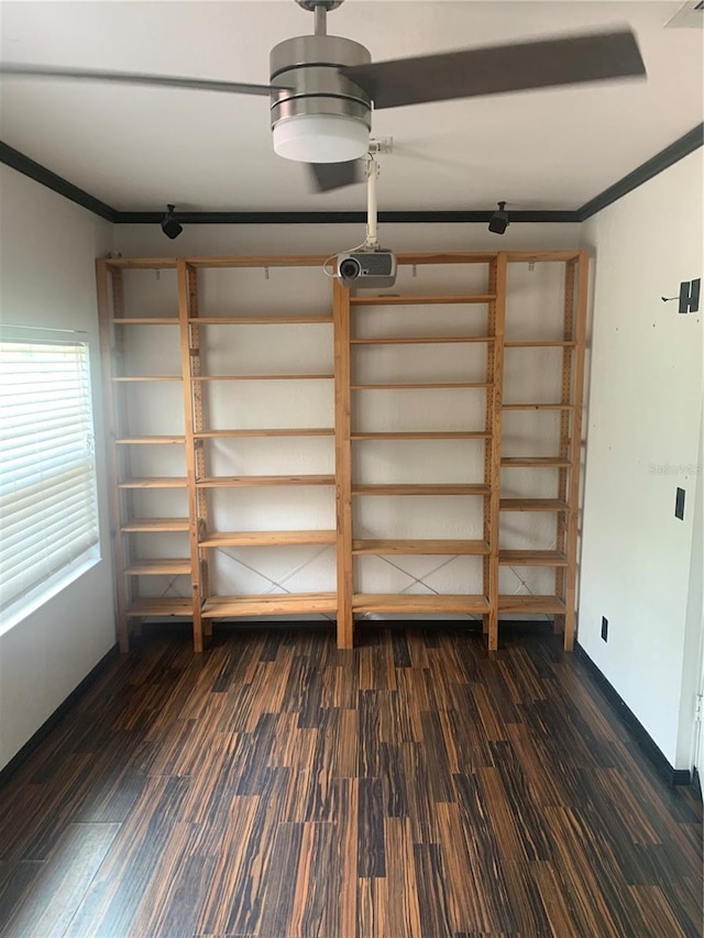 701 Twin Lake Ave, Deltona, FL 32738 - spare room featuring crown molding and wood finished floors