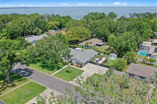 711 Valencia Ct, Winter Garden, FL 34787 - aerial overview of property's location with a nearby body of water