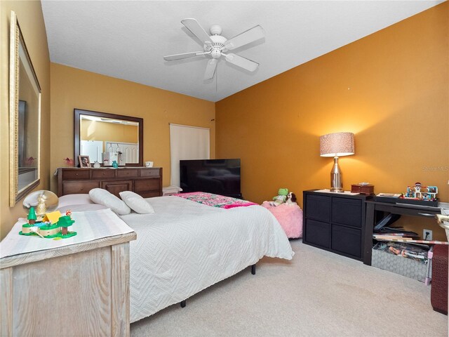 1319 Castleport Rd, Winter Garden, FL 34787 - carpeted bedroom with a ceiling fan