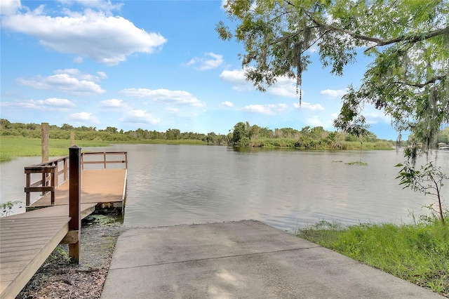 455 Lazio Cir, Debary, FL 32713 - dock featuring a boat ramp and a water view