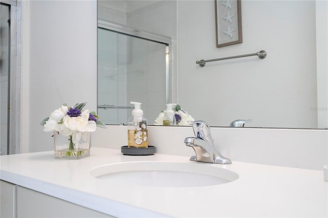 6543 Orange Cream Aly, Winter Garden, FL 34787 - bathroom with vanity and a tile shower