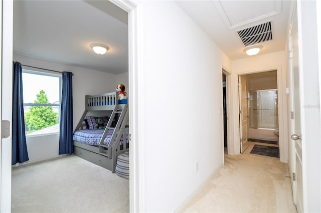 6543 Orange Cream Aly, Winter Garden, FL 34787 - corridor with carpet flooring and attic access