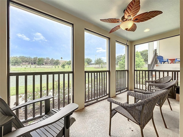 1027 Cedar Bay Ln, Winter Springs, FL 32708 - sunroom with plenty of natural light