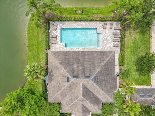 1027 Cedar Bay Ln, Winter Springs, FL 32708 - aerial view of property and surrounding area with a pool