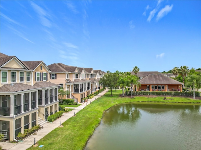 1027 Cedar Bay Ln, Winter Springs, FL 32708 - water view with nearby suburban area