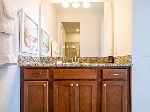 311 W Falls Dr, Kissimmee, FL 34747 - full bath with a stall shower and vanity
