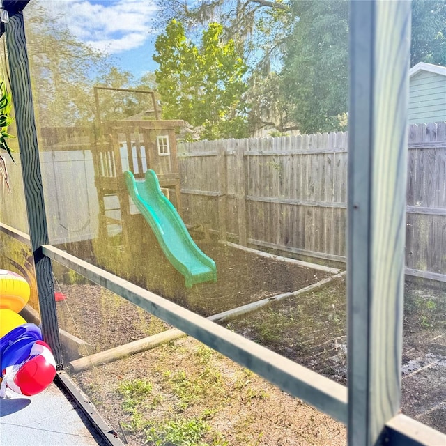 4235 Shades Crest Ln, Sanford, FL 32773 - view of play area with a fenced backyard