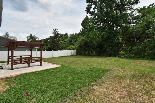 115 Bristol Forest Trl, Sanford, FL 32771 - view of yard with a patio area