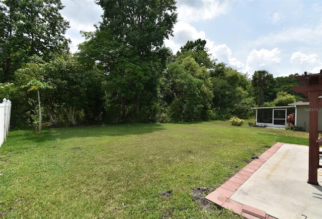 115 Bristol Forest Trl, Sanford, FL 32771 - view of yard with a patio area