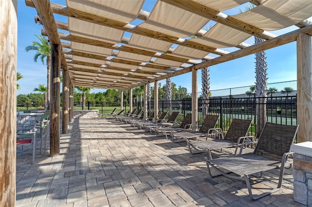 11631 Mystery Ln, Orlando, FL 32832 - view of patio featuring fence