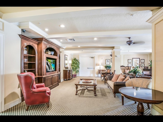 1064 N Tamiami Trl Unit 1219, Sarasota, FL 34236 - community lobby featuring crown molding and recessed lighting