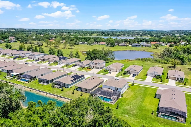 10249 Spring Lake Dr, Clermont, FL 34711 - aerial perspective of suburban area with a large body of water