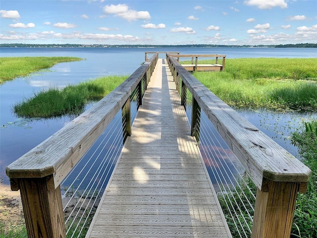 10249 Spring Lake Dr, Clermont, FL 34711 - dock featuring a water view