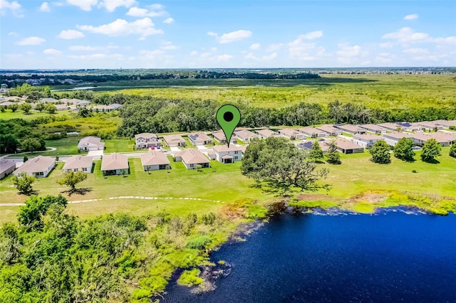 10249 Spring Lake Dr, Clermont, FL 34711 - aerial view of residential area featuring a nearby body of water
