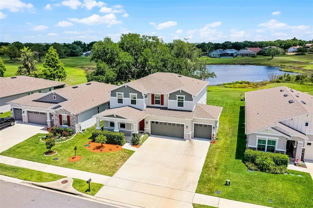 10249 Spring Lake Dr, Clermont, FL 34711 - aerial view of property and surrounding area with a large body of water