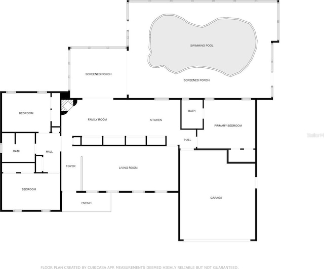 2 Pirates Cv, Ormond Beach, FL 32176 - floor plan / room layout