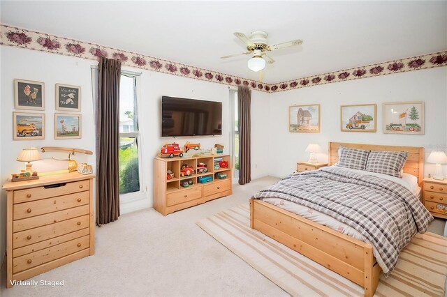 2 Pirates Cv, Ormond Beach, FL 32176 - bedroom with carpet floors