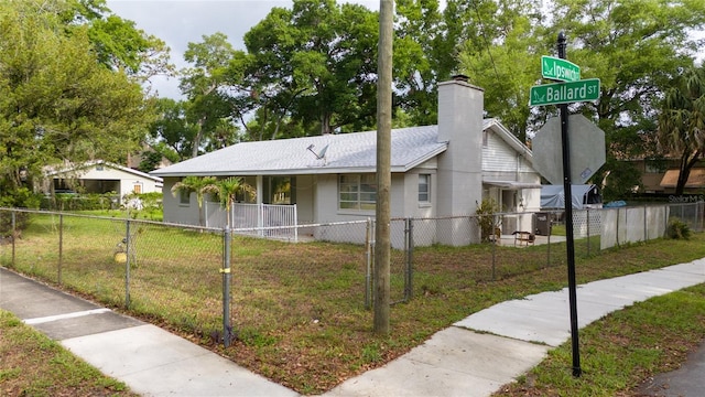 715 Ballard St, Altamonte Springs, FL 32701 - view of front of home featuring a chimney