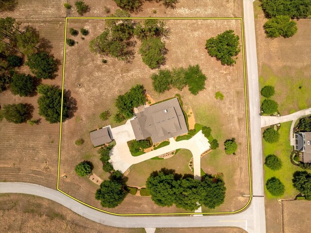 17631 Vista Belle Ct, Montverde, FL 34756 - aerial view of property and surrounding area featuring property boundaries highlighted