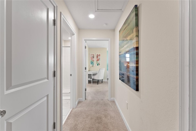 1596 Moon Valley Dr, Davenport, FL 33896 - hall with light carpet and baseboards