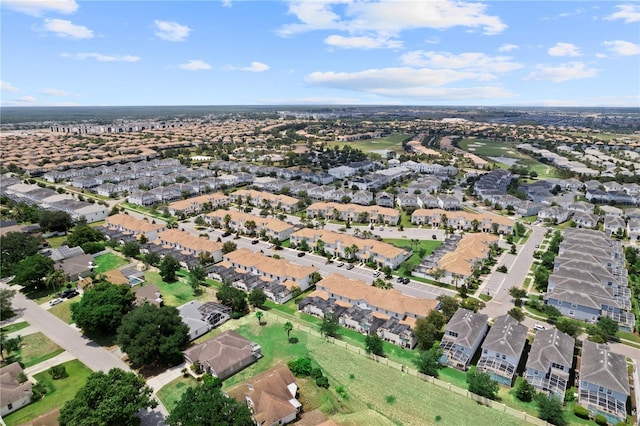 1596 Moon Valley Dr, Davenport, FL 33896 - aerial view of property and surrounding area with nearby suburban area