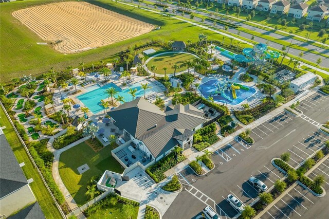 1596 Moon Valley Dr, Davenport, FL 33896 - aerial view of a pool