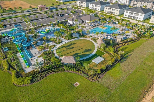 1596 Moon Valley Dr, Davenport, FL 33896 - drone / aerial view of a pool area