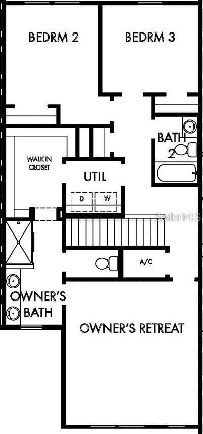 1915 Terrapin Rd, Ocoee, FL 34761 - home floor plan
