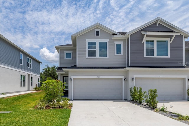 1915 Terrapin Rd, Ocoee, FL 34761 - view of front of property with an attached garage, driveway, and a front lawn