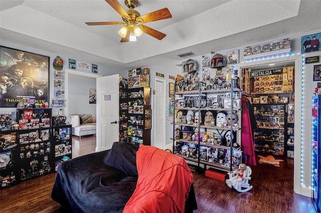 425 Eagle Ridge Dr Unit 425, Davenport, FL 33837 - bedroom featuring wood finished floors and ceiling fan