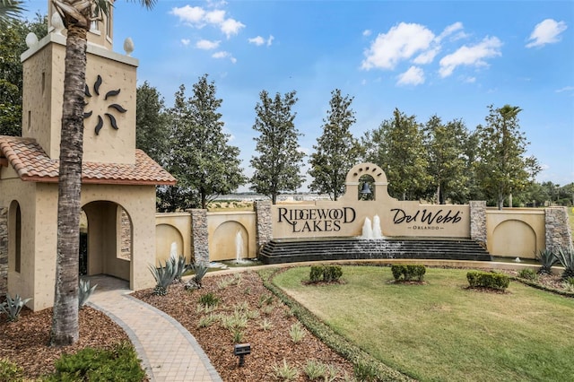 425 Eagle Ridge Dr Unit 425, Davenport, FL 33837 - community sign with a lawn