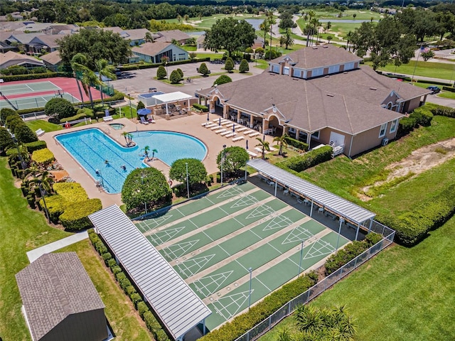 425 Eagle Ridge Dr Unit 425, Davenport, FL 33837 - aerial view of a pool