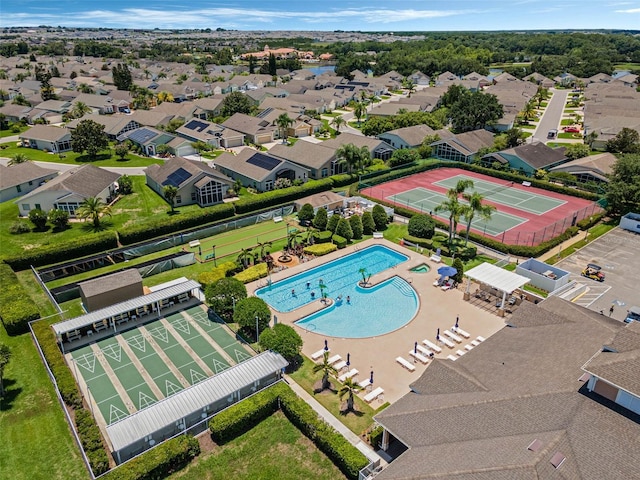 425 Eagle Ridge Dr Unit 425, Davenport, FL 33837 - drone / aerial view of a pool