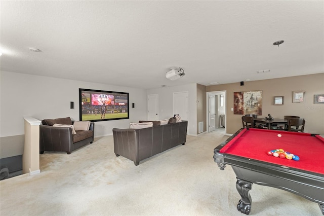2827 Park Meadow Dr, Apopka, FL 32703 - playroom with light carpet and billiards