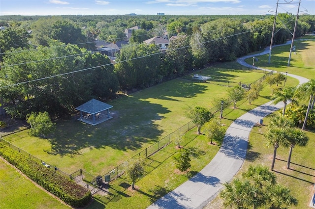 14003 Sobrado Dr, Orlando, FL 32837 - aerial view of a heavily wooded area