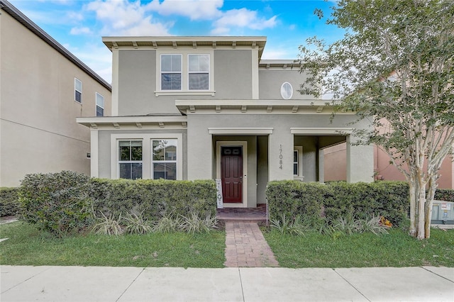 17084 Harbor Oak Pkwy, Winter Garden, FL 34787 - view of front facade with stucco siding