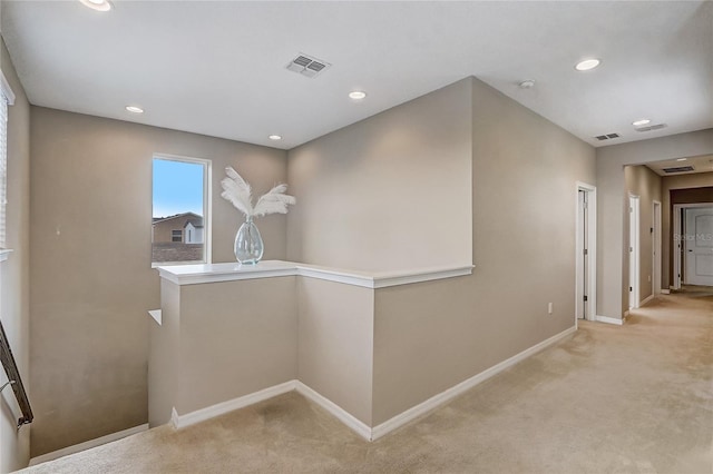 17084 Harbor Oak Pkwy, Winter Garden, FL 34787 - corridor with carpet flooring, baseboards, and recessed lighting