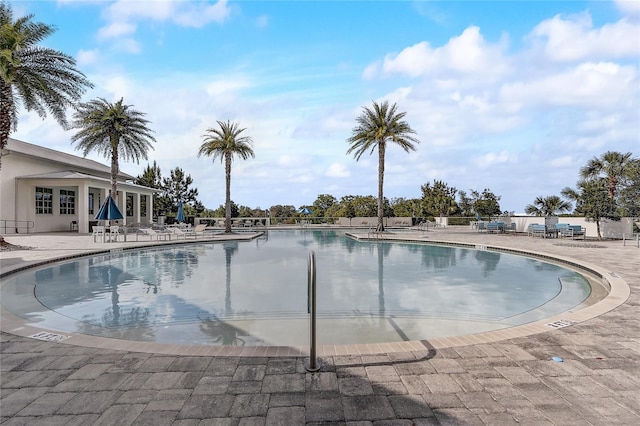 17084 Harbor Oak Pkwy, Winter Garden, FL 34787 - community pool featuring a patio