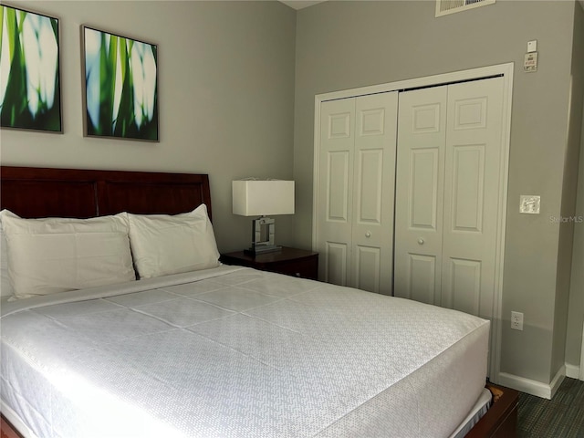 14501 Grove Resort Unit 1409, Winter Garden, FL 34787 - bedroom featuring a closet and baseboards